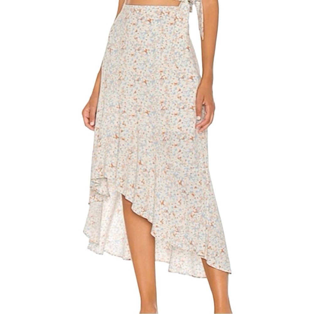 L*SPACE Heat Wave Skirt in Wild Oleander Size M • NEW WITH TAGS